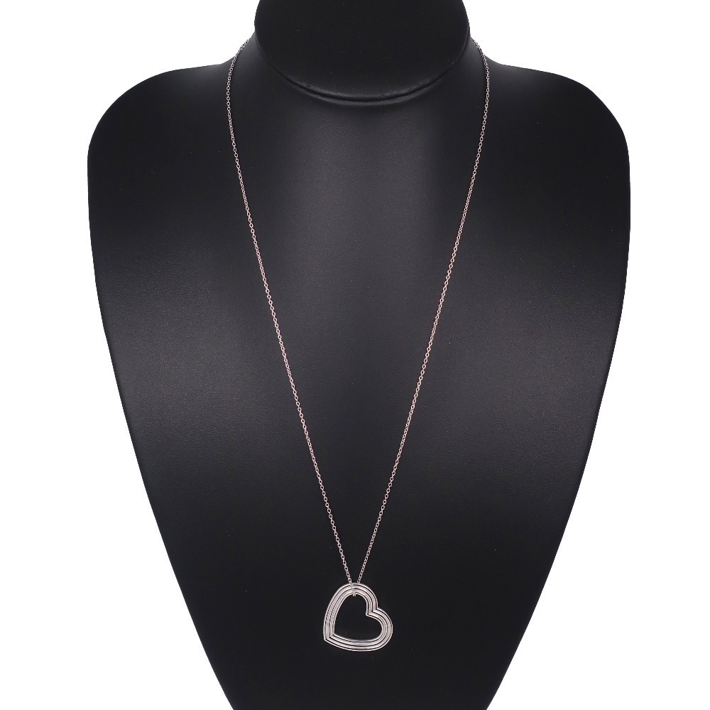 Tiffany Co Menards collaboration heart necklace silver